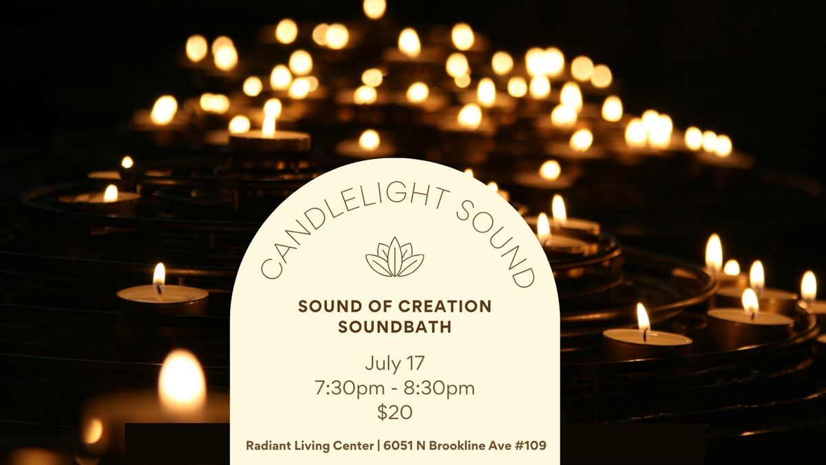 Candlelit Sound of Creation: OM Soundbath