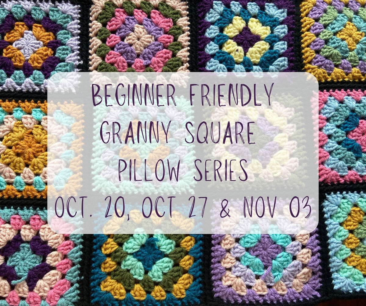 Granny Pillow Crochet Class SERIES