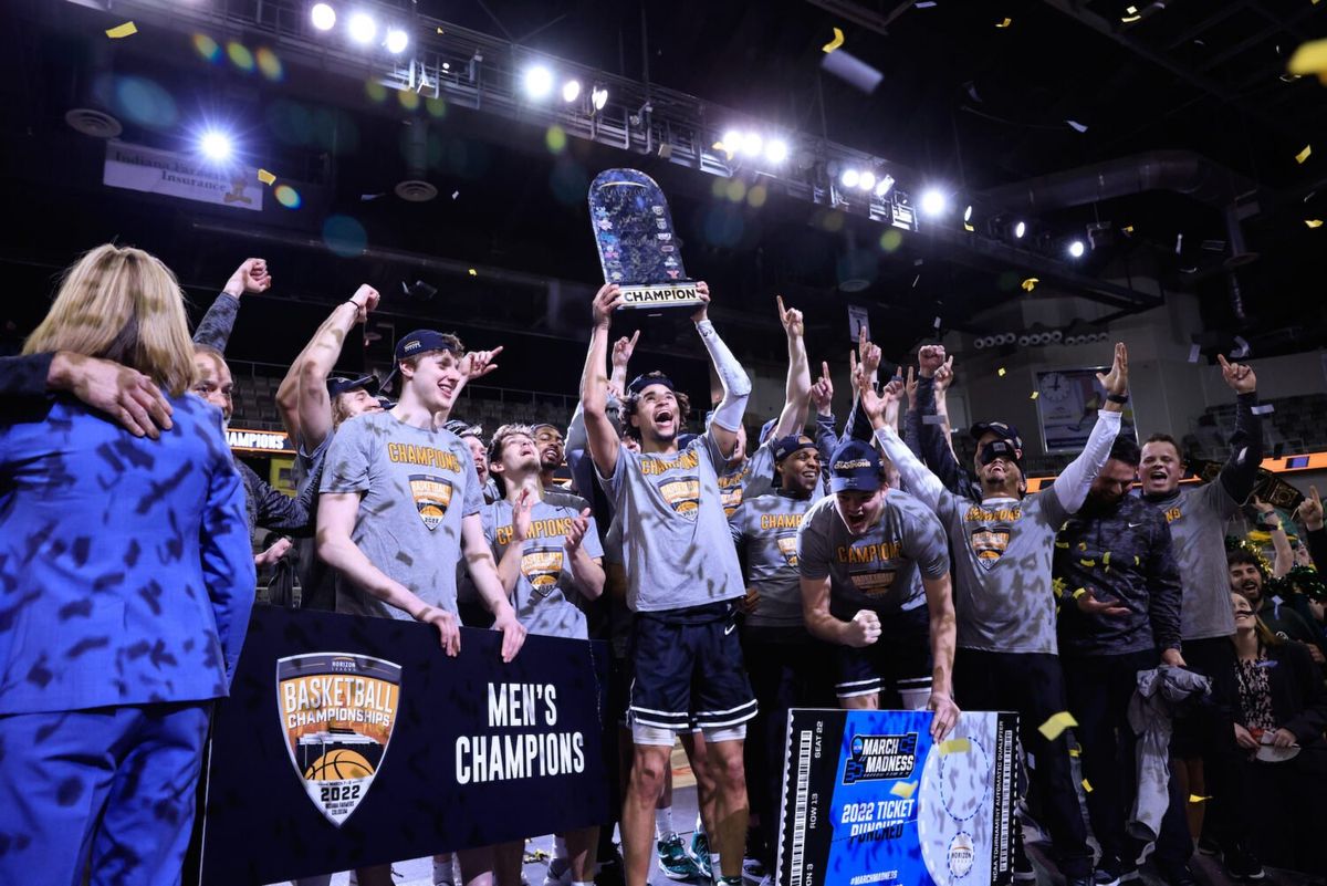 Horizon League Basketball Championship - Mens Semifinals at Corteva Coliseum at Indiana State Fairgrounds and Event Center