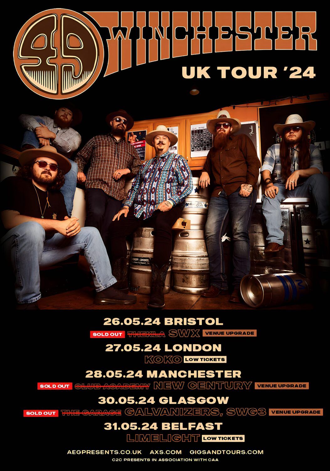 49 Winchester Bristol Tickets