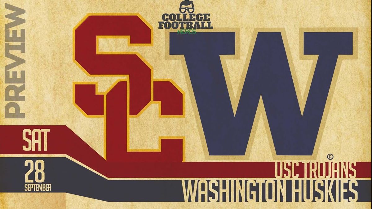 USC Trojans vs. Washington Huskies