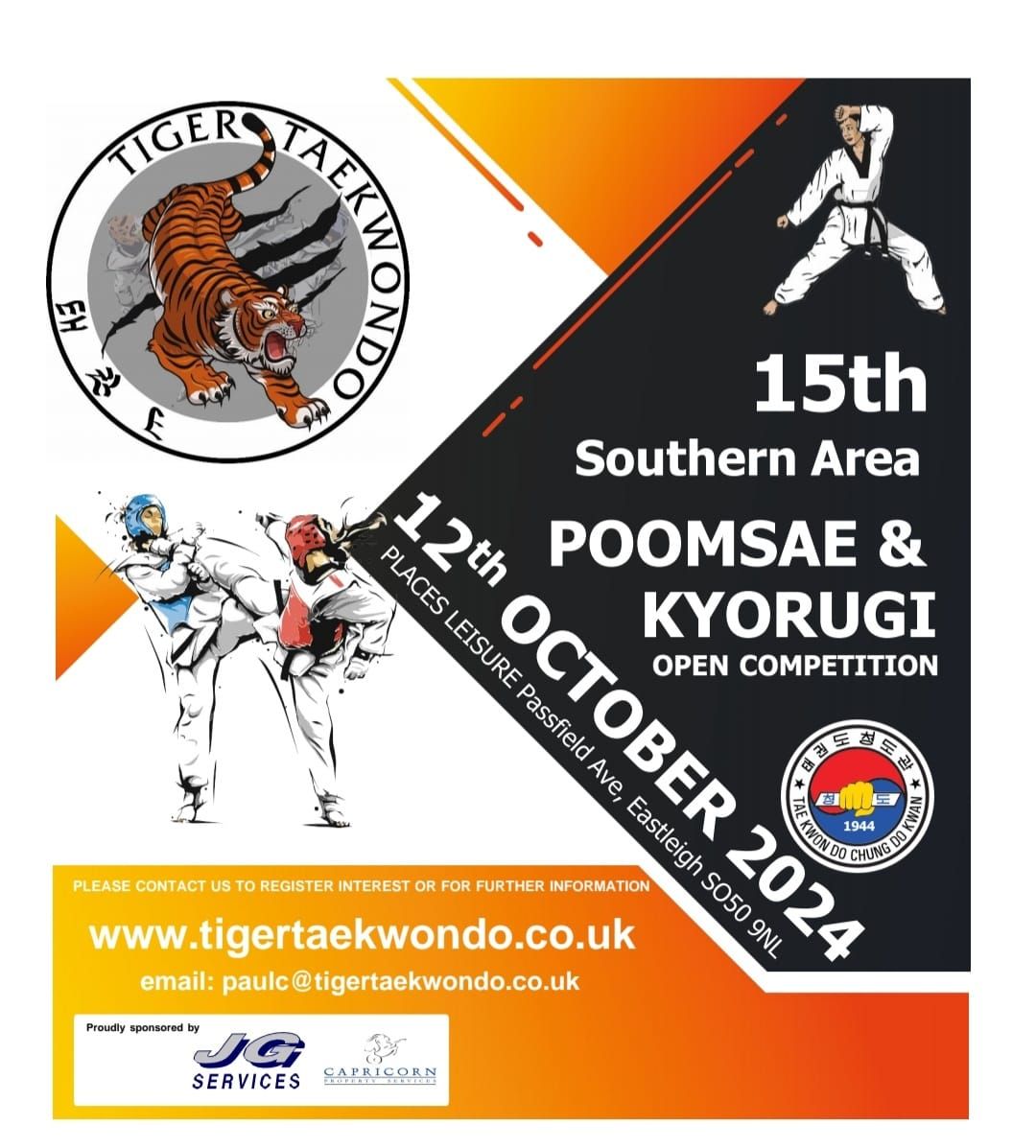 Tiger Taekwondo 15th Southern Area Competition 