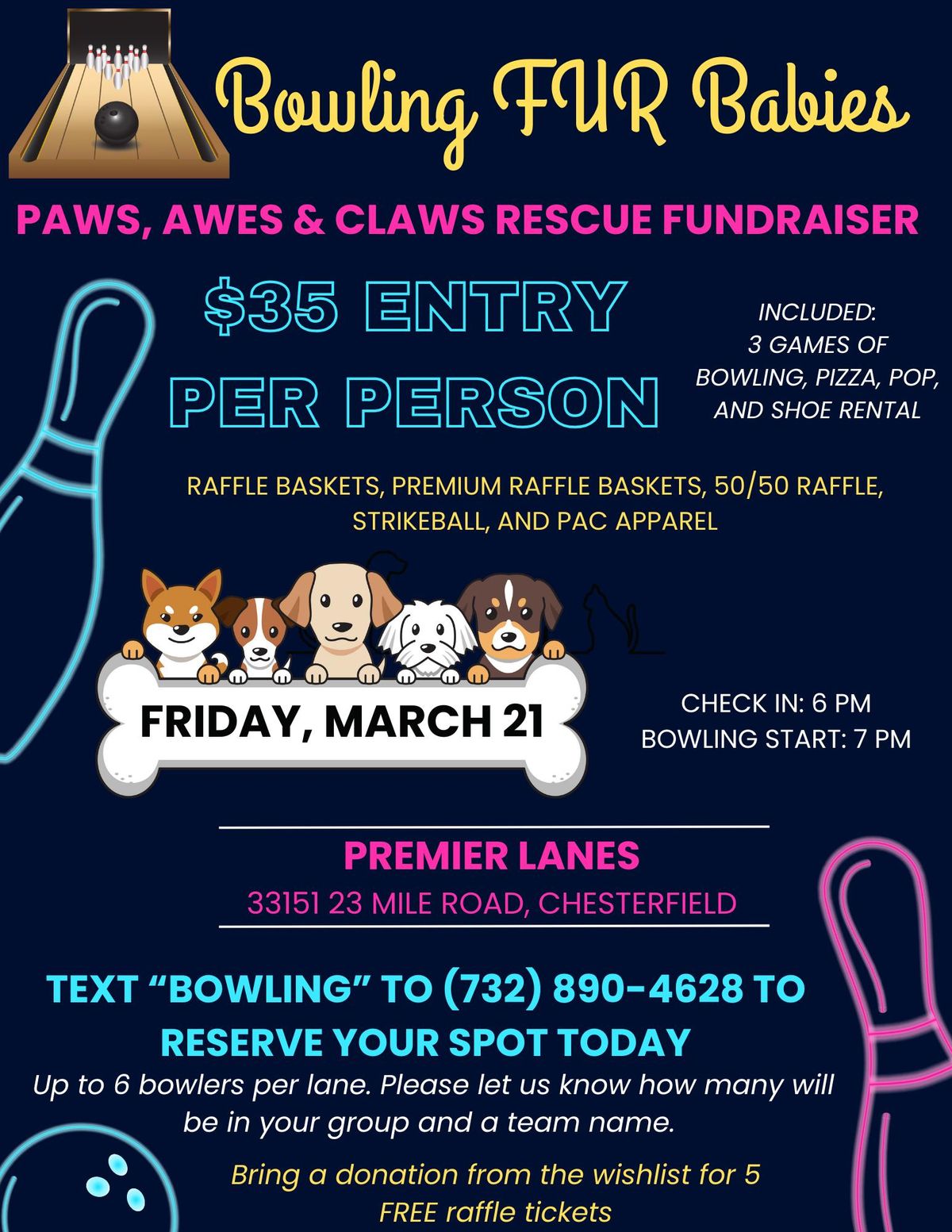 BOWLING FUR BABIES (PAC event)