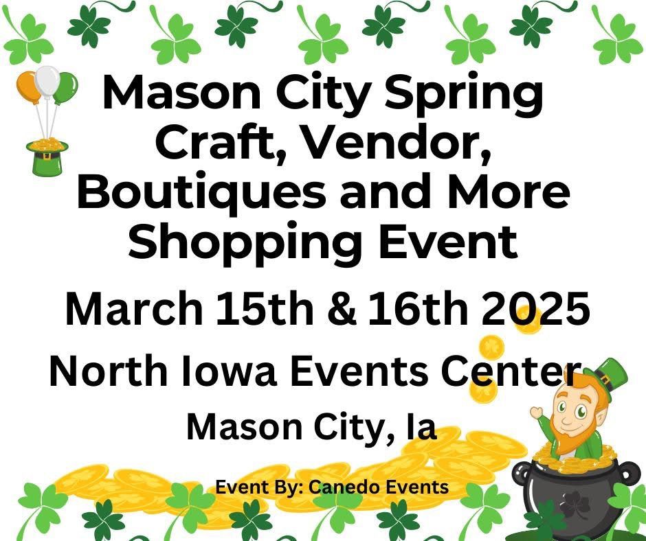 Mason City Spring Craft Show during the North Iowa Home Show