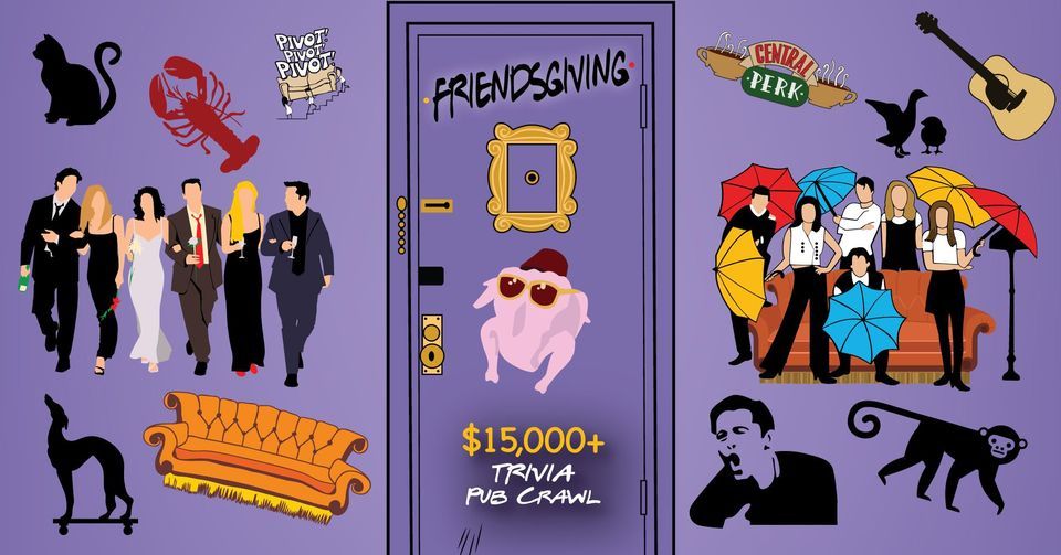 Philadelphia - Friendsgiving Trivia Pub Crawl - $15K+ in Prizes