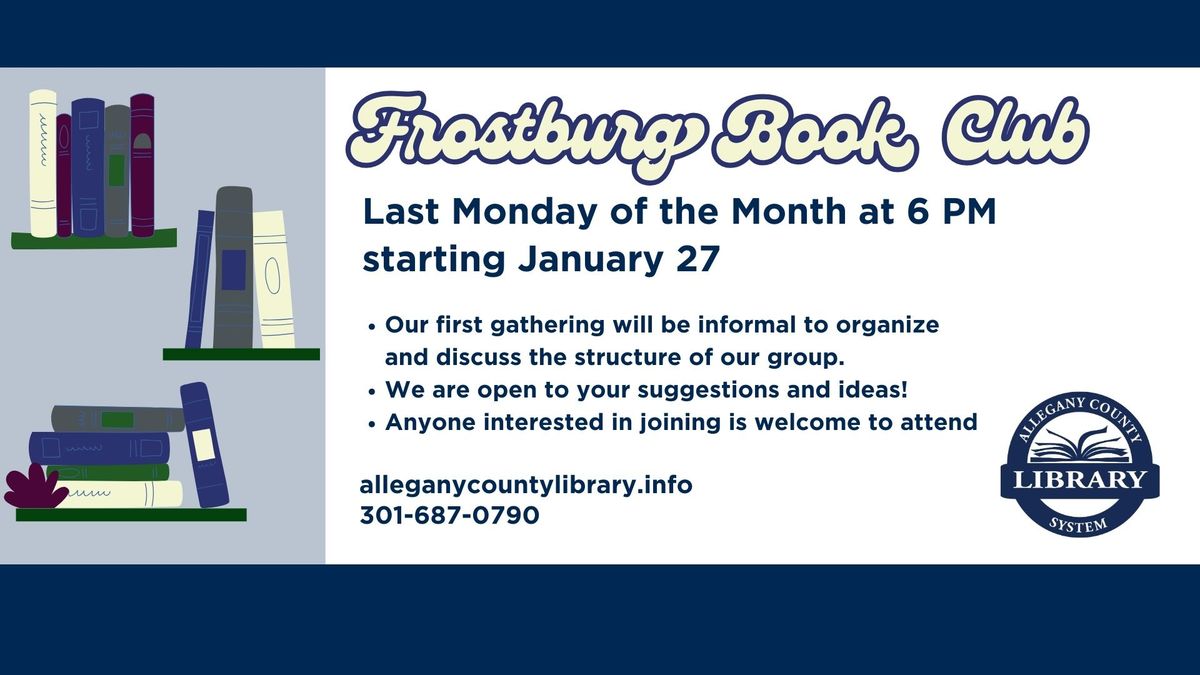 Frostburg Library Book Club