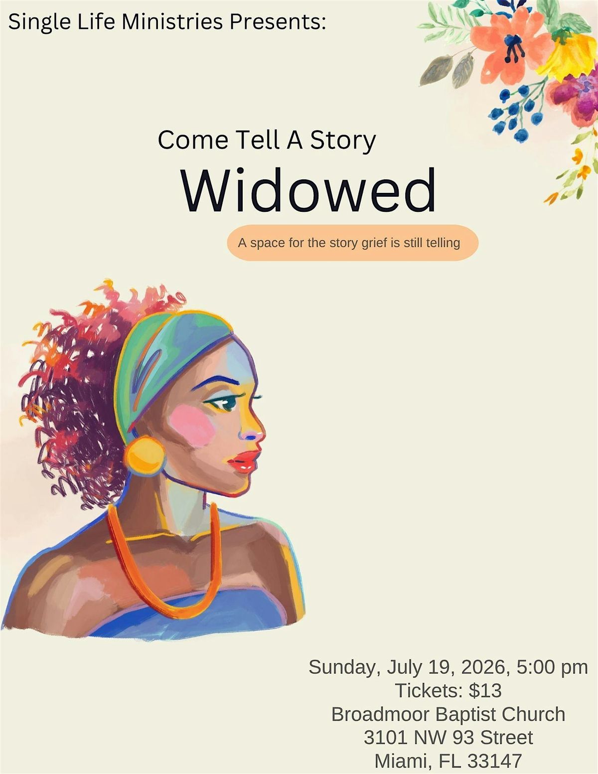 Come Tell A Story: Widowed