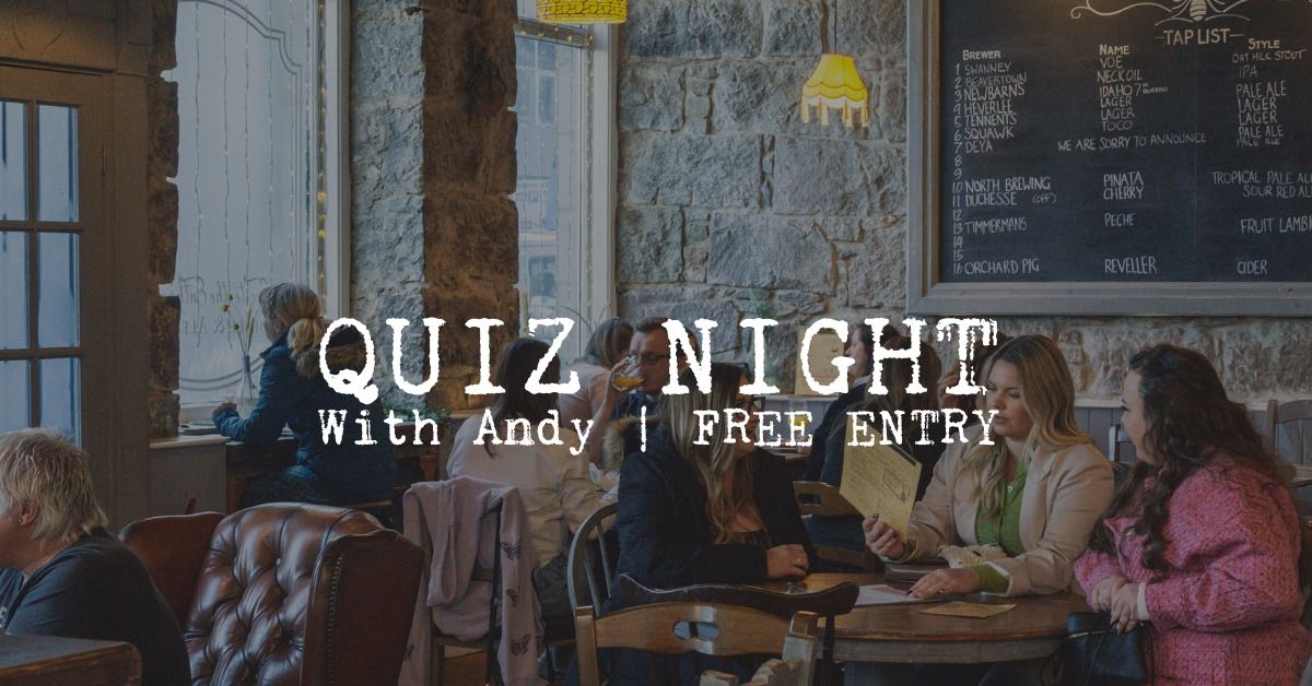 Quiz Night with Andy \ud83e\udde0\ud83d\udca1
