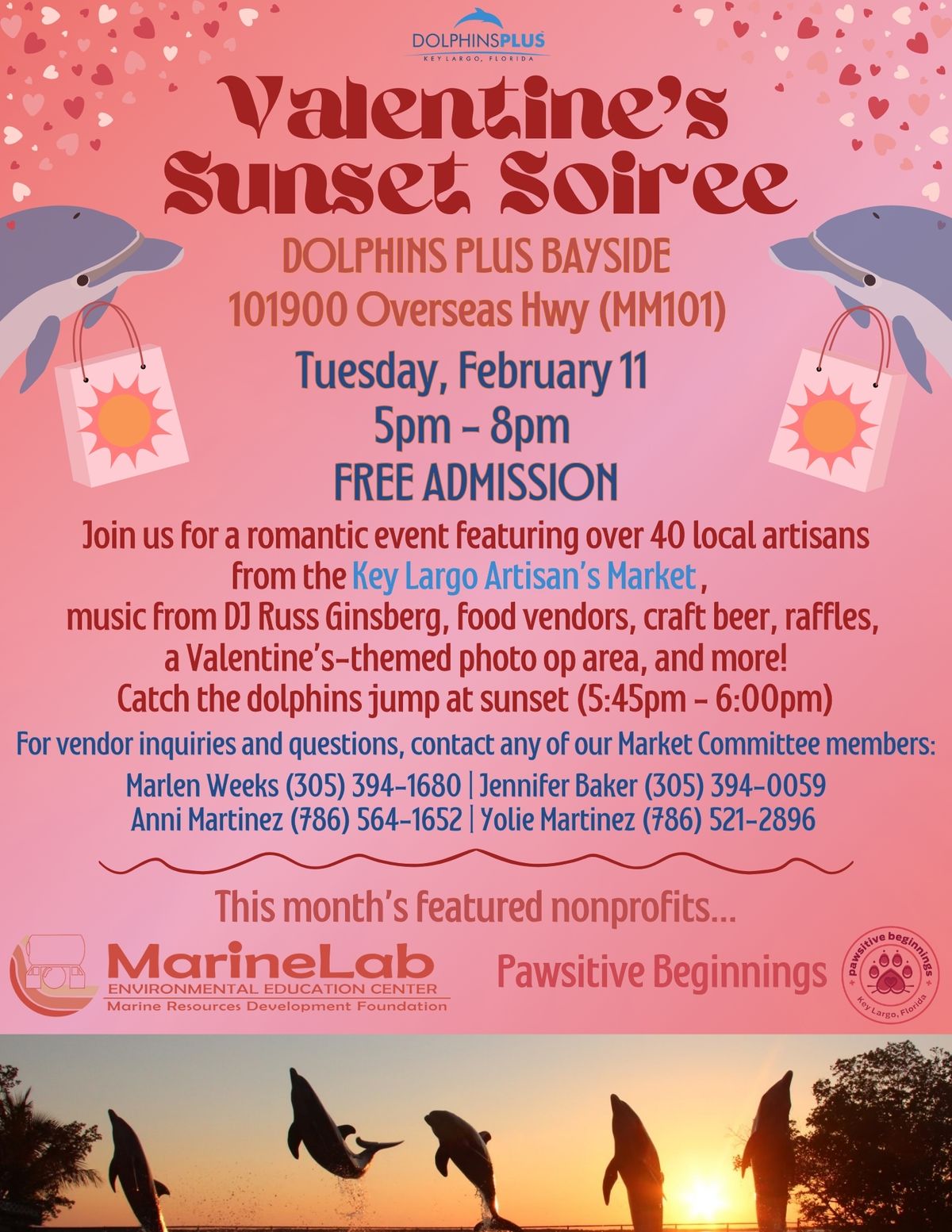 Valentine\u2019s Sunset Soir\u00e9e * FREE EVENT! *