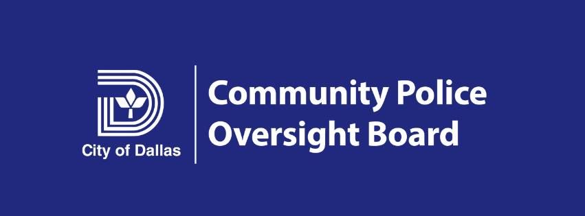 Dallas Community Police Oversight Board Public Monthly Meeting