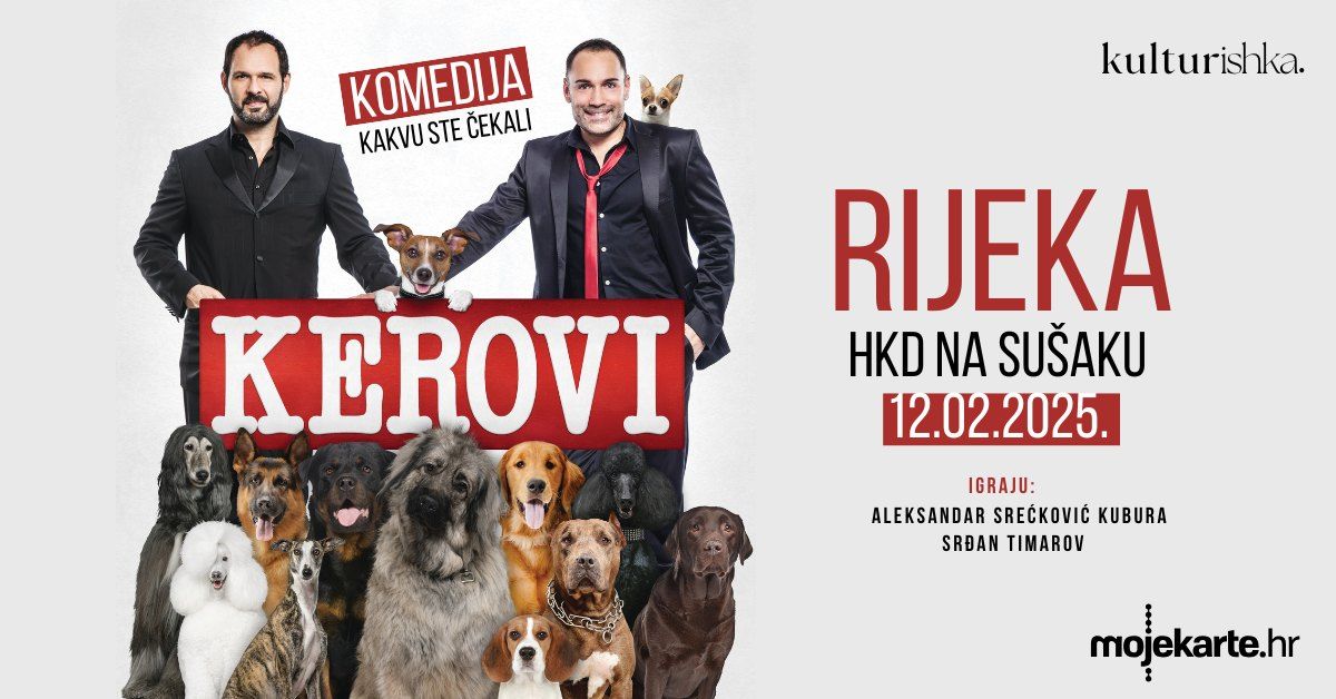 Komedija "Kerovi" beogradskog Teatra na brdu, 12.02.2025. @ HKD na Su\u0161aku