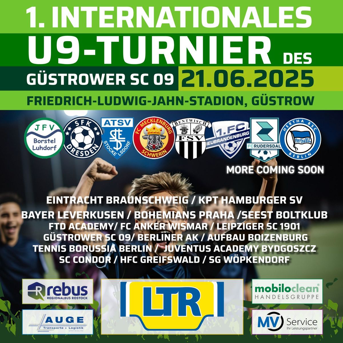 1. INTERNATIONALES U9-TURNIER