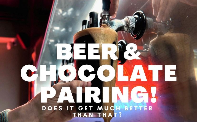 Beer and Chocolate Tasting\ud83d\udcaf