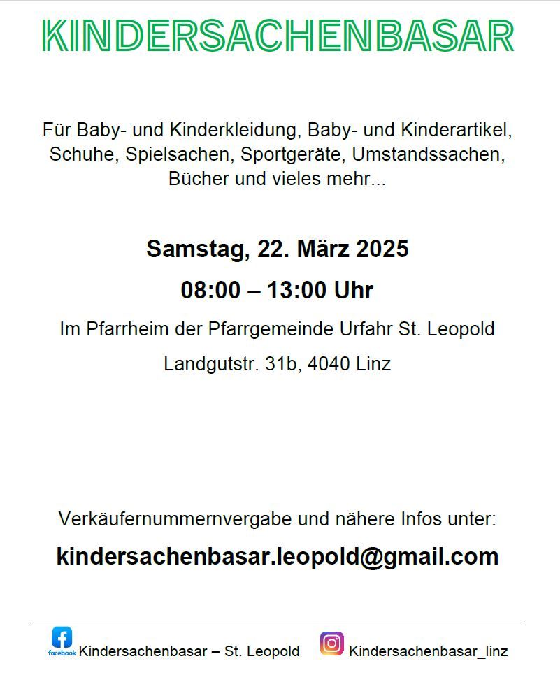 Kindersachenbasar