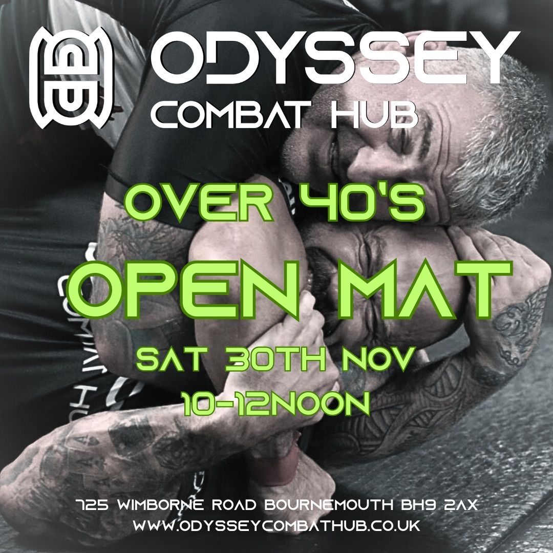 Over 40\u2019s Open Mat