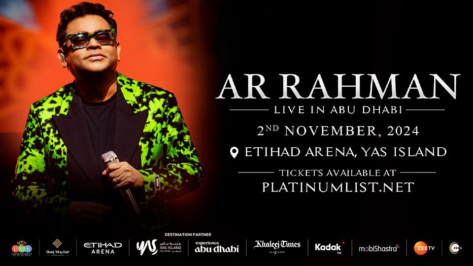 AR Rahman Live In Concert 2024 at Etihad Arena, Abu Dhabi