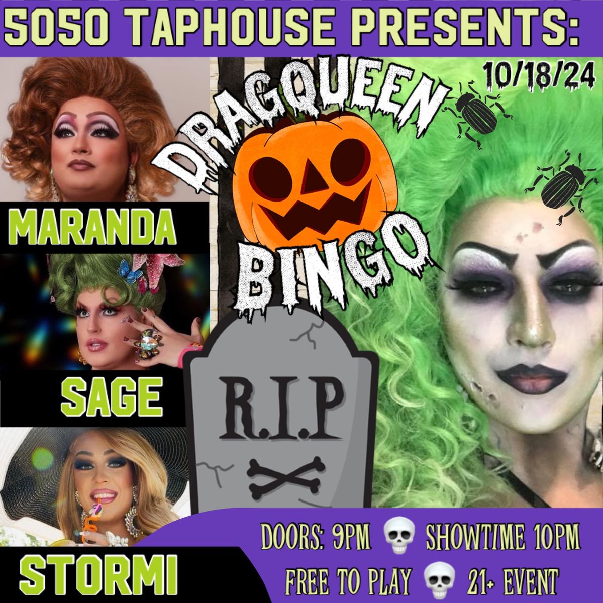 Drag bingo at 5050 taphouse 