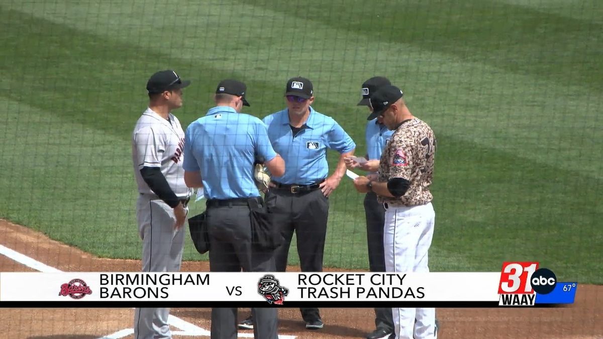 Rocket City Trash Pandas vs. Birmingham Barons