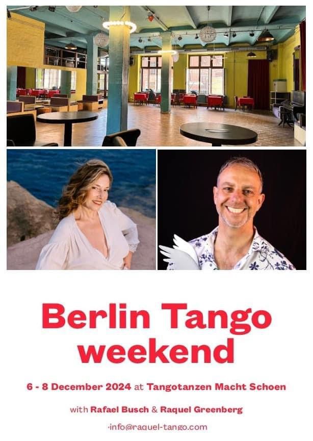 Berlin Tango Weekend Raquel Greenberg & Rafael Busch