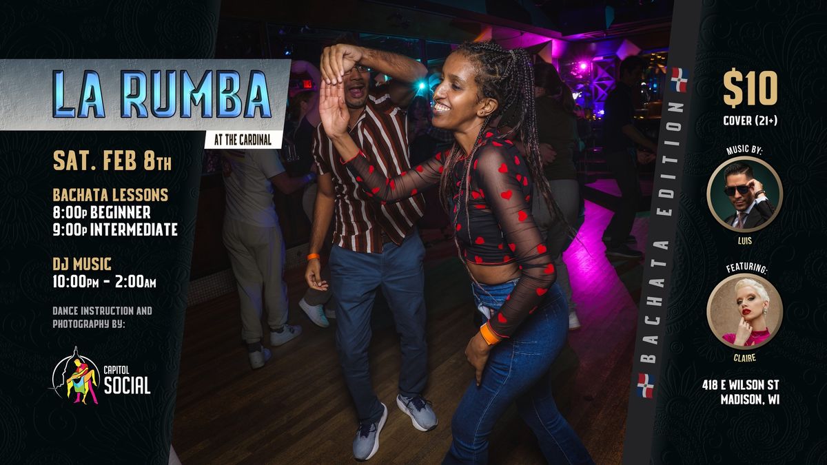 LA RUMBA (BACHATA EDITION) feat. CLAIRE (2\/8\/25)