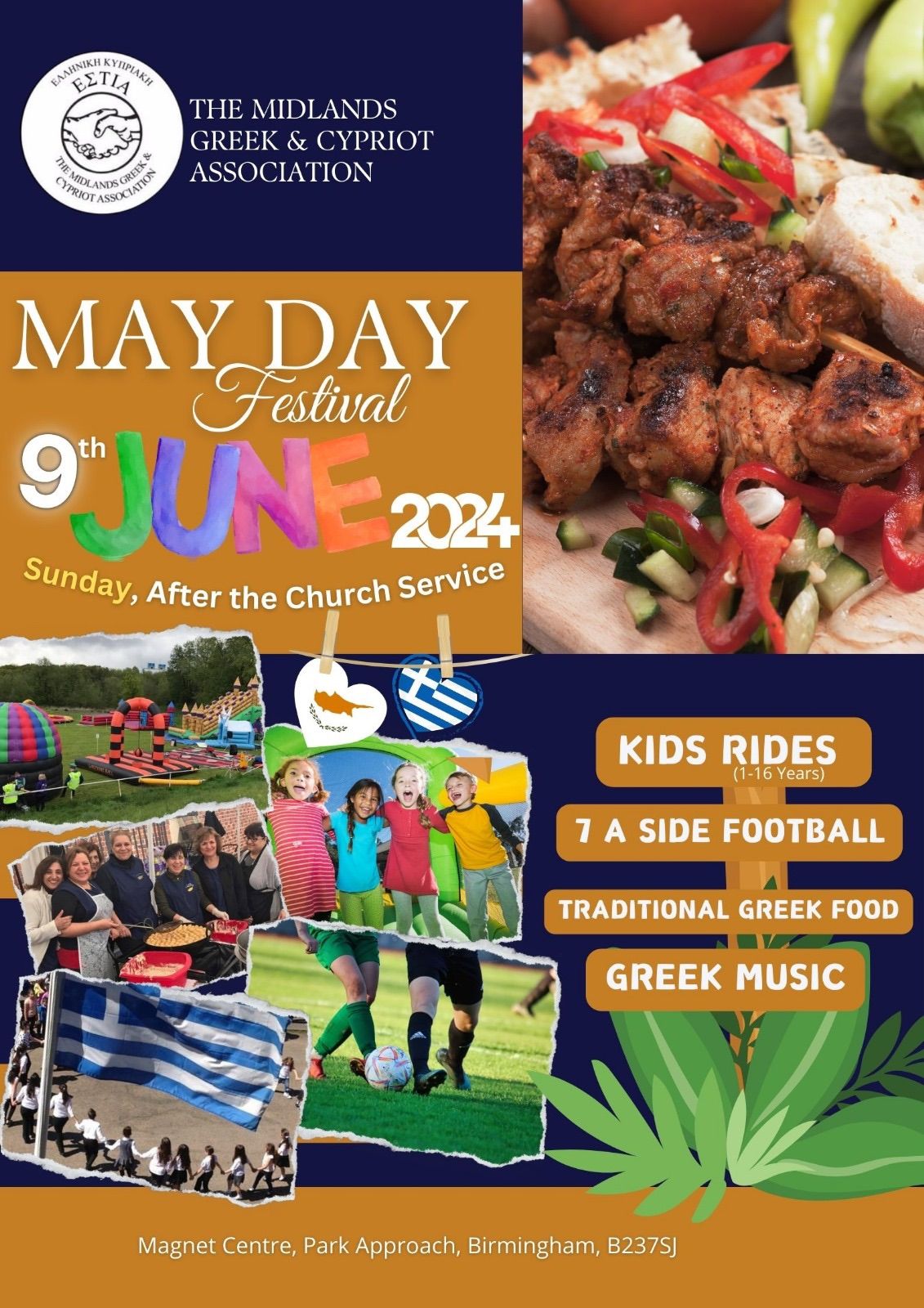 The Midlands Greek & Cypriot Association - Annual Mayday Festival