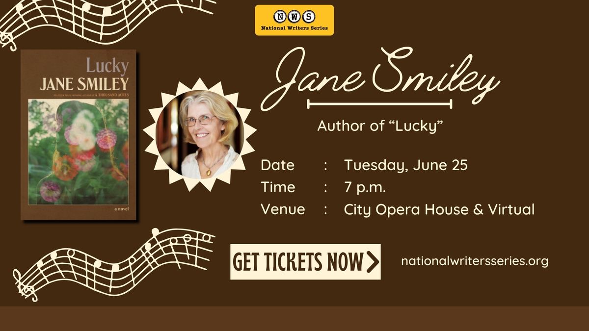 An Evening with Jane Smiley, featuring "Lucky"