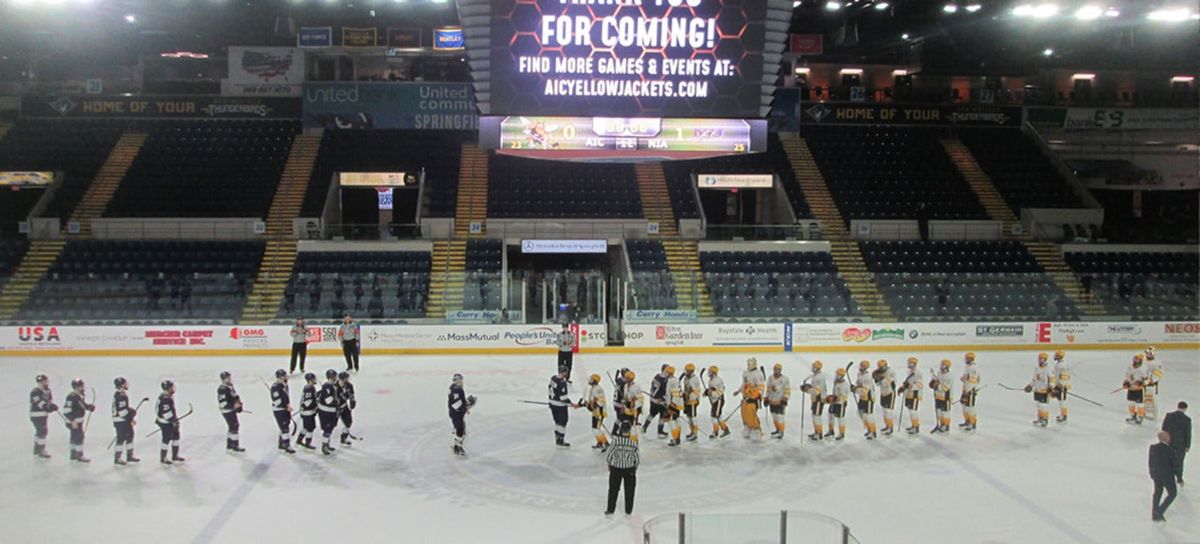 Canisius Golden Griffins at American International Yellow Jackets Mens Hockey at MassMutual Center