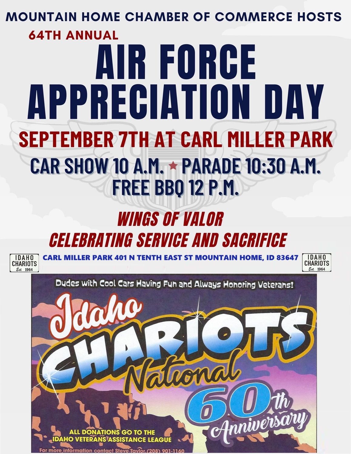 Air Force Appreciation Day Idaho Chariots Car Show