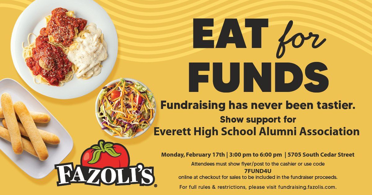 Dine at Fazoli's for Everett High School