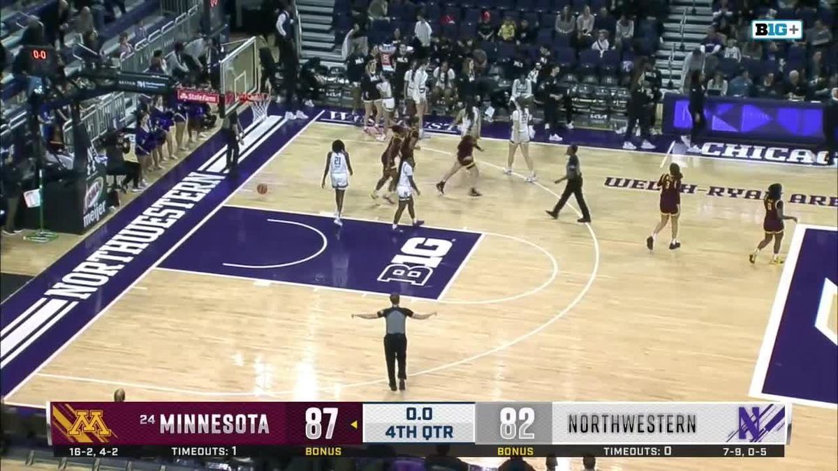 Northwestern Wildcats at Minnesota Golden Gophers Womens Basketball