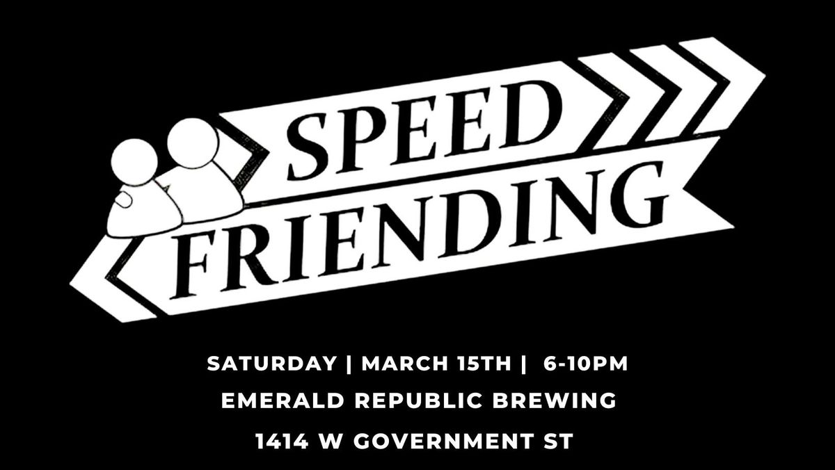 Speed Friending at Emerald Republic Brewing