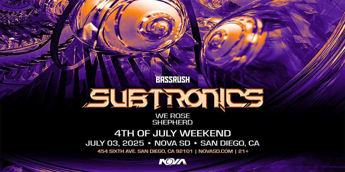 Subtronics - 3 Day Pass at Bill Graham Civic Auditorium