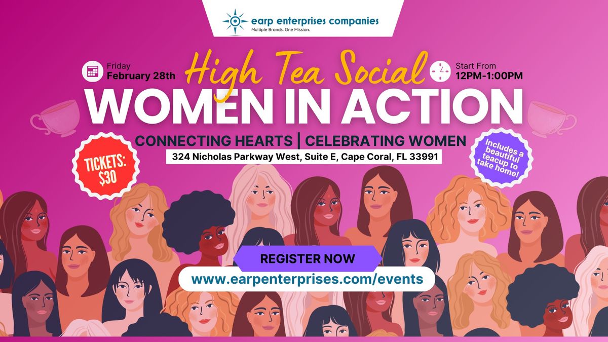 Women in Action High Tea Social