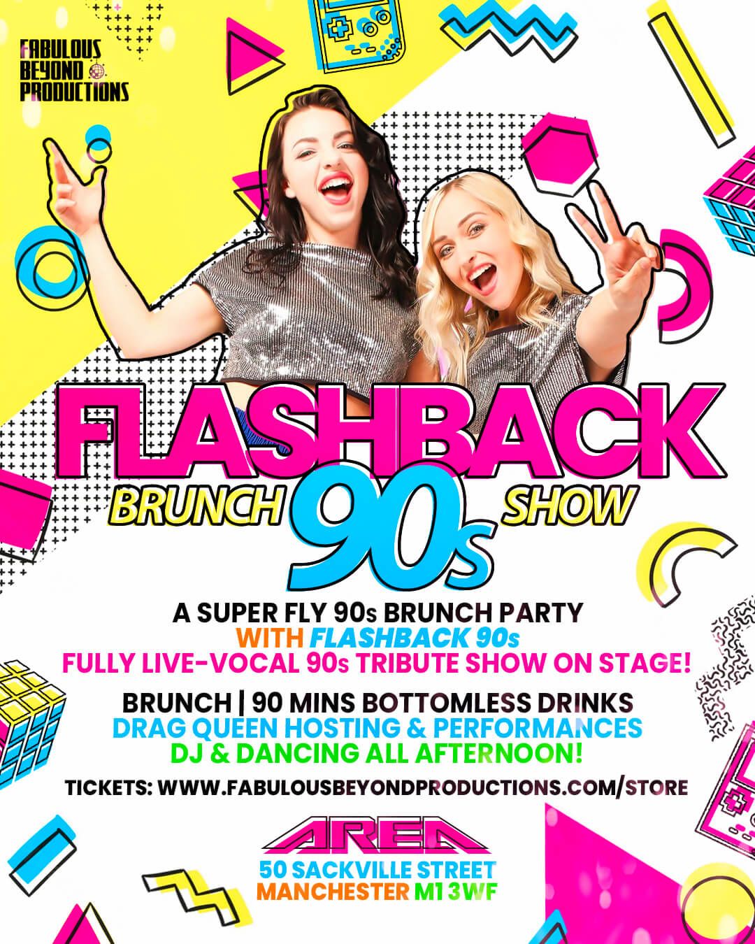 90's Flashback Bottomless Brunch Show