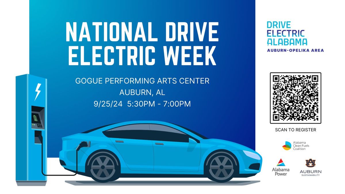 Auburn\/Opelika National Drive Electric Week EVent