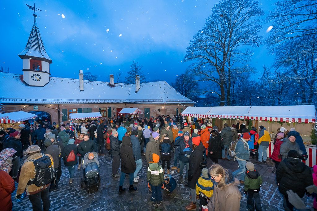 Romantischer Weihnachtsmarkt