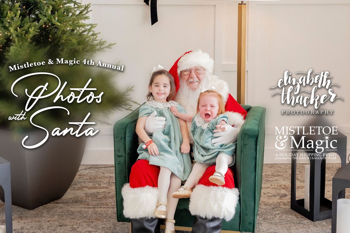 Photos with Santa at Mistletoe & Magic