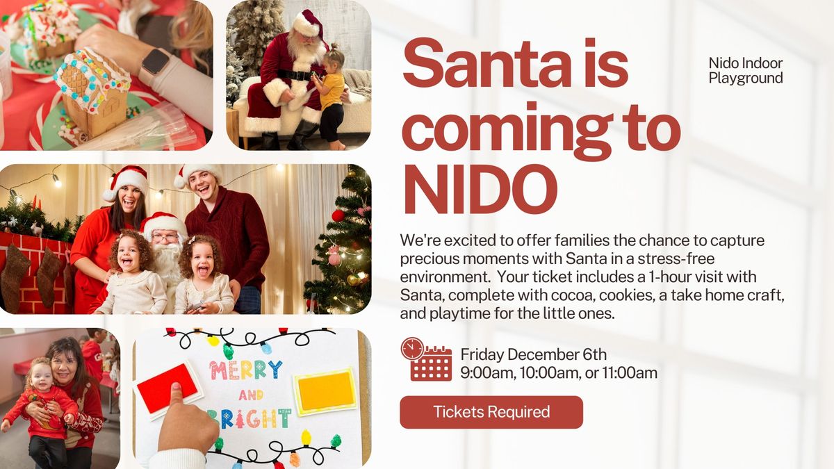 Santa Visit at Nido Indoor Playground