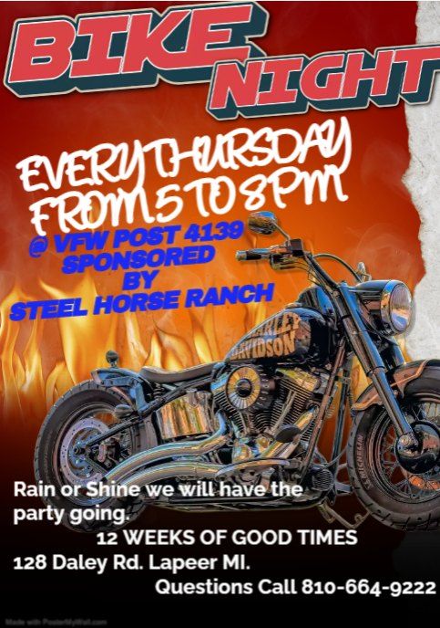 THURSDAY NIGHT BIKE NIGHT