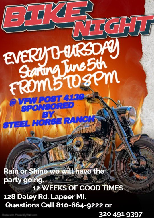 THURSDAY NIGHT BIKE NIGHT