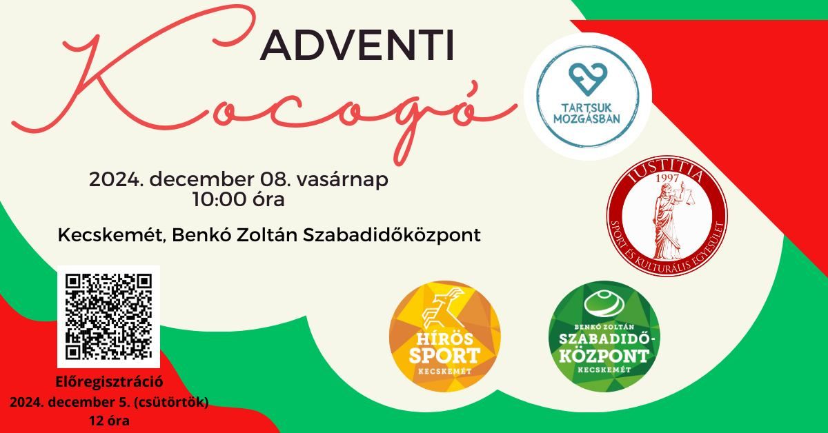 Adventi kocog\u00f3- Tartsuk Mozg\u00e1sban Orsz\u00e1gos Fut\u00f3nap sorozat 