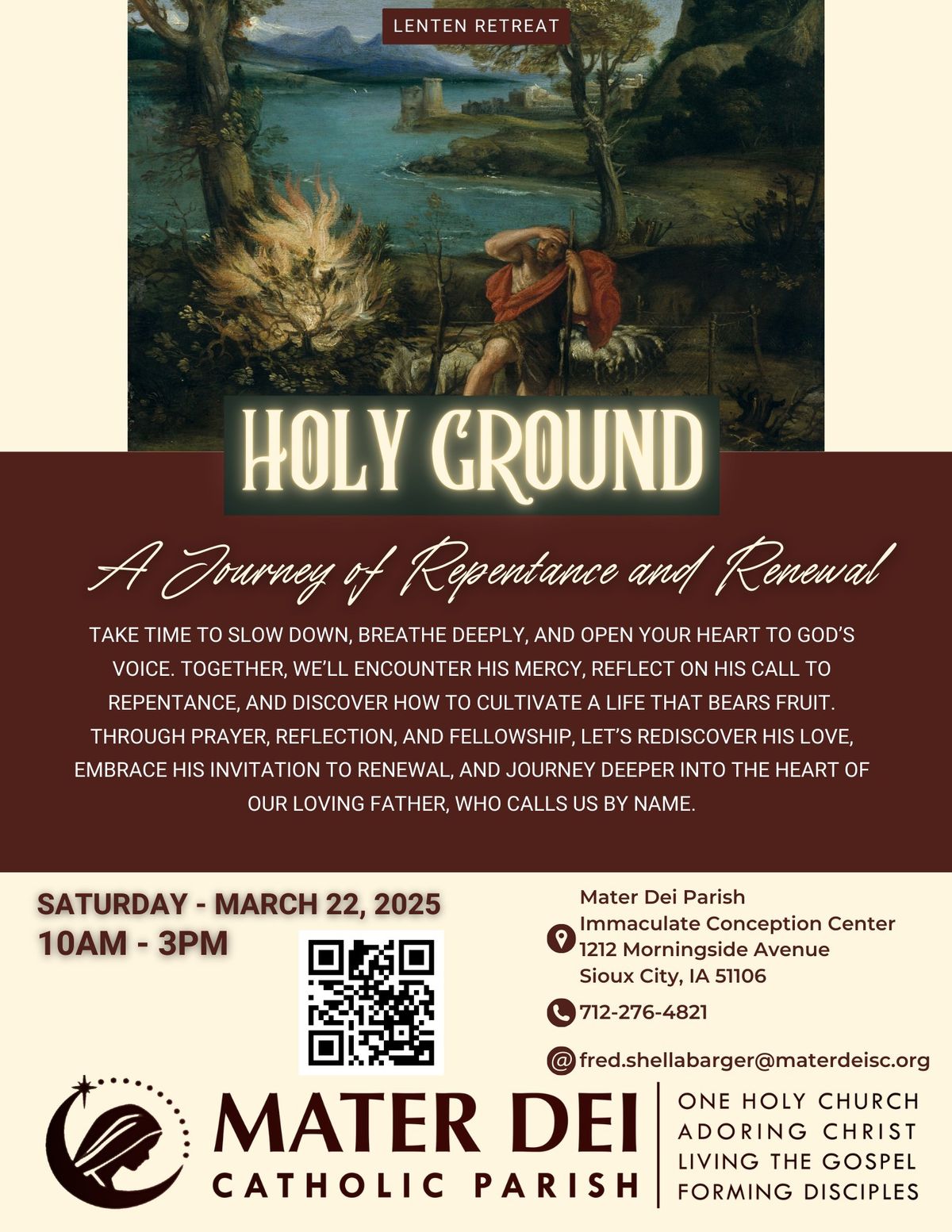 Holy Ground: A Lenten Retreat