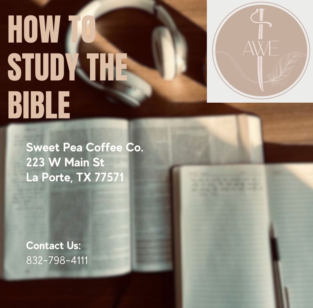 June Event: How To Study The Bible