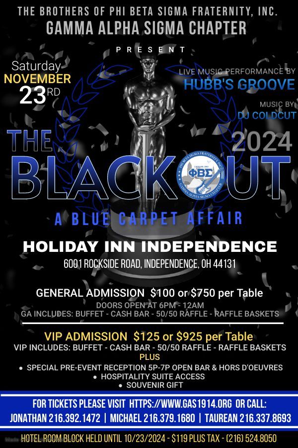 The Blackout 2024: A Blue Carpet Affair