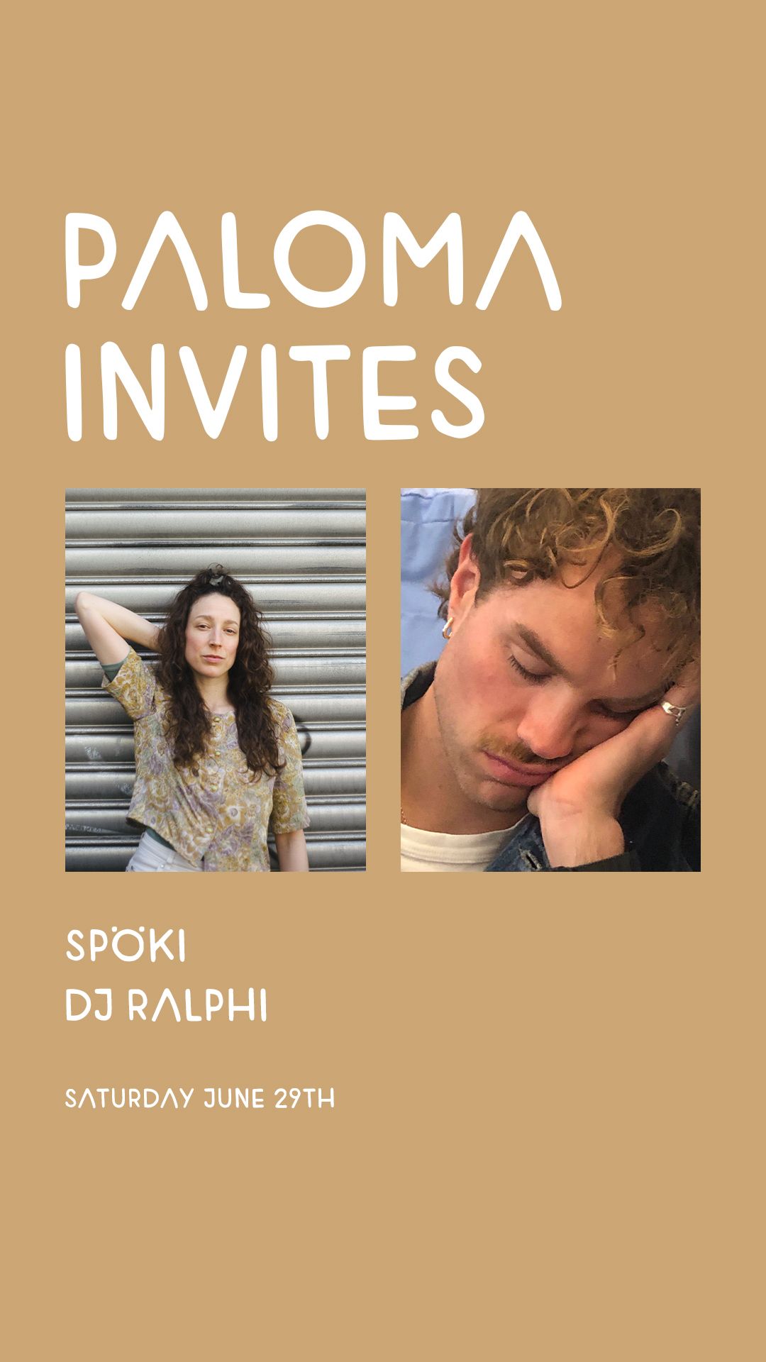 Paloma Invites Sp\u00f6ki & DJ Ralfi