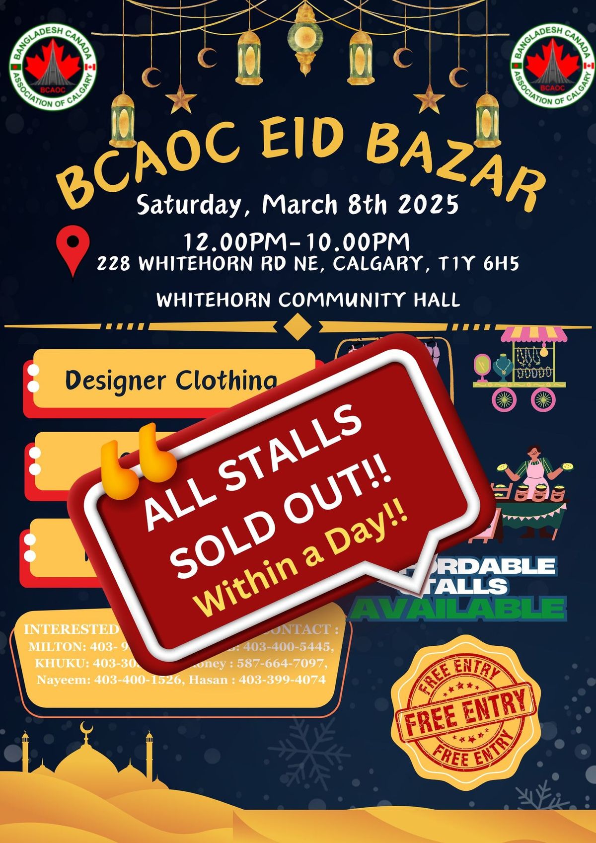 BCAOC EID BAZAR 2025