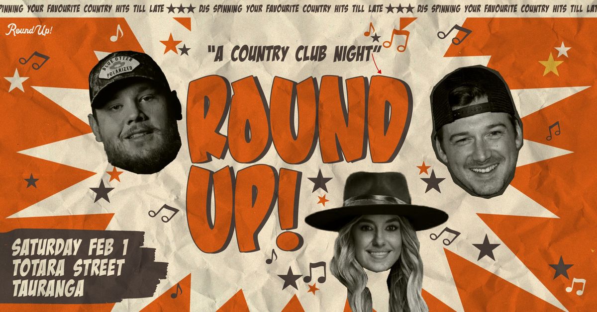 Round Up! - A Country Club Night - Tauranga