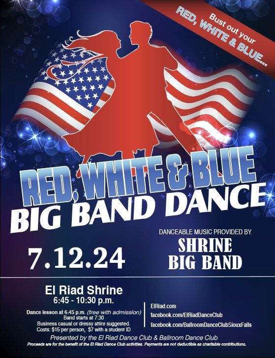 Red, White & Blue Big Band Dance