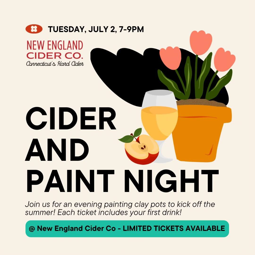 Cider & Paint Night @ New England Cider
