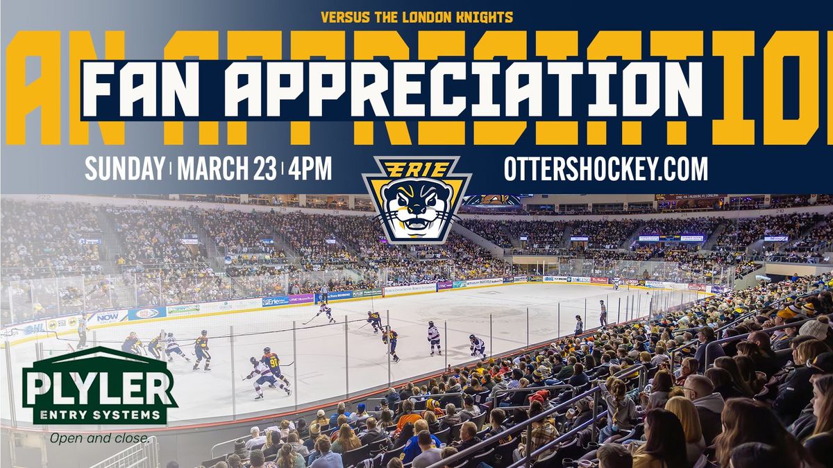 Fan Appreciation Night presented by Plyler Entry Systems